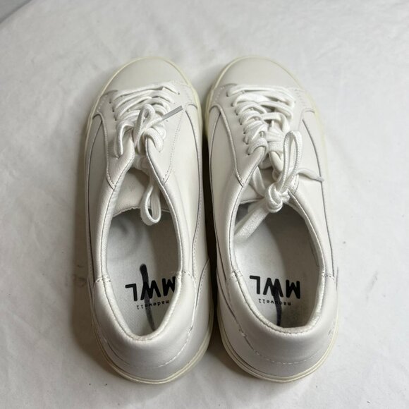 Madewell Womens $88 Sidewalk Low-Top Sneakers White Size 9 ND989 - Picture 5 of 8